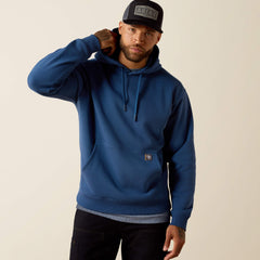 Rebar Lightweight Workhog Hoodie Men - DARK DENIM