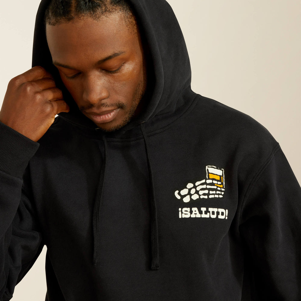 Sendero When Life Gives You Agaves Hoodie Men - BLACK