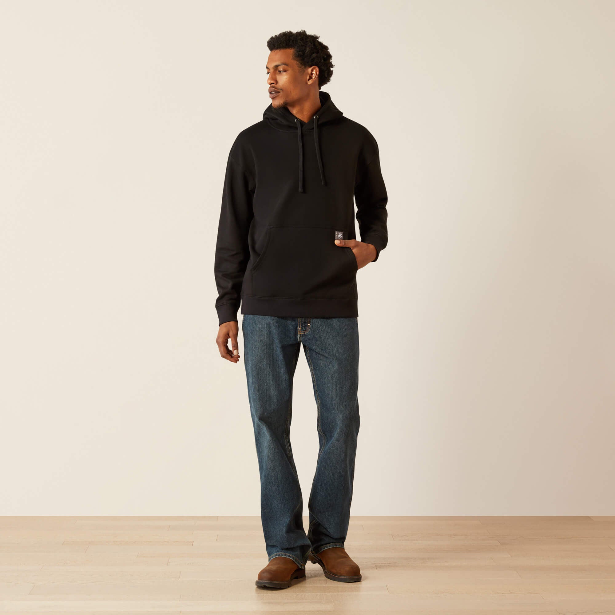 Rebar Workman Hardhead Hoodie Men - BLACK