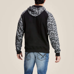 Patriot Hoodie Men - BLACK DIGI CAMO