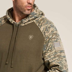 Patriot Hoodie Men - SAGE CAMO