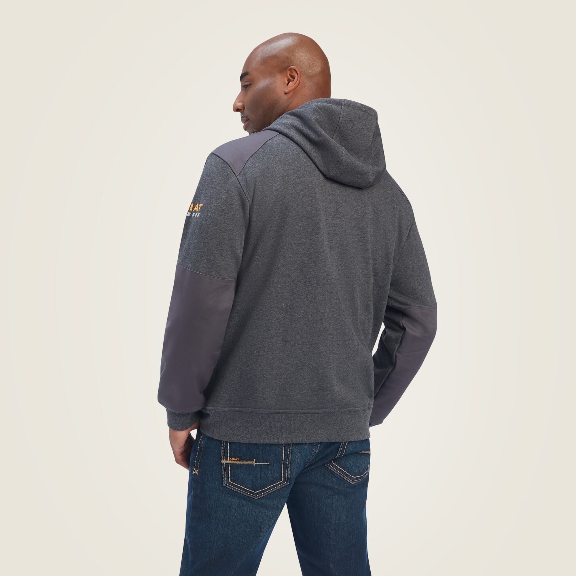 Rebar Workman DuraCanvas Hoodie Men - CHARCOAL HEATHER