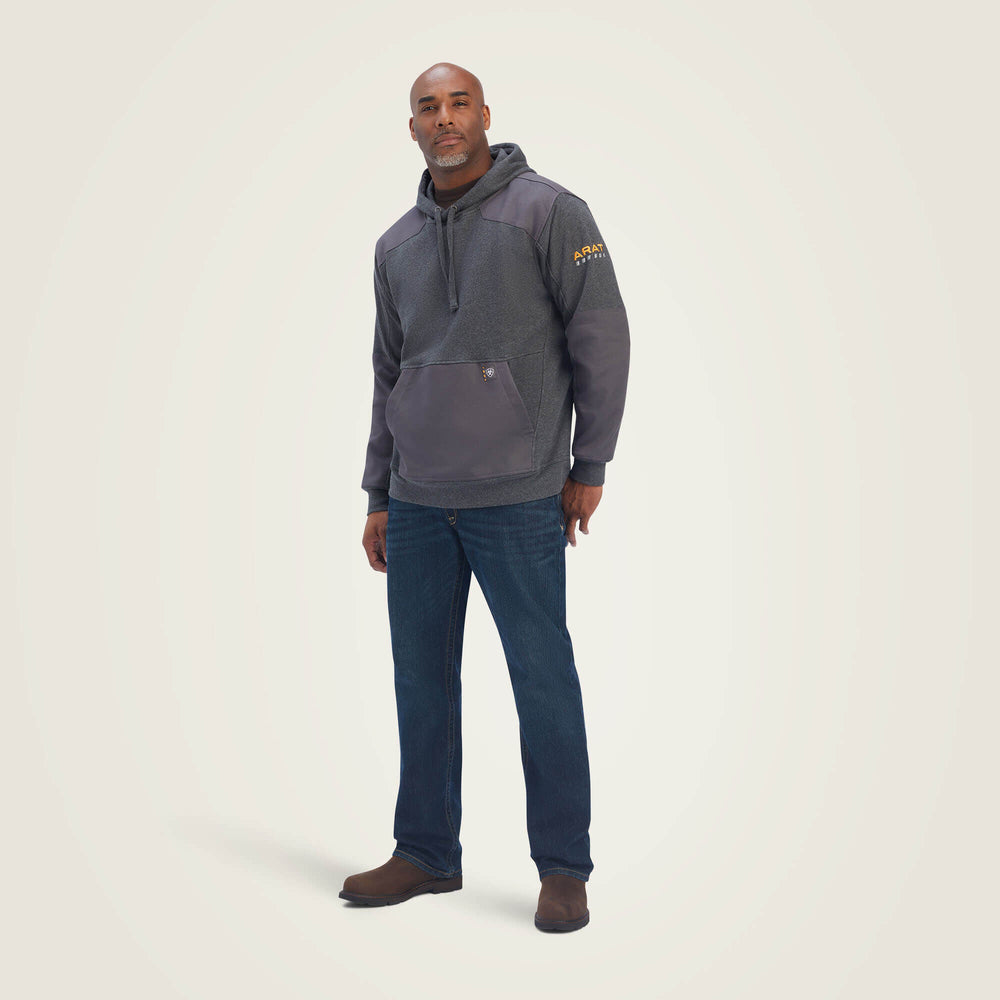 Rebar Workman DuraCanvas Hoodie Men - CHARCOAL HEATHER