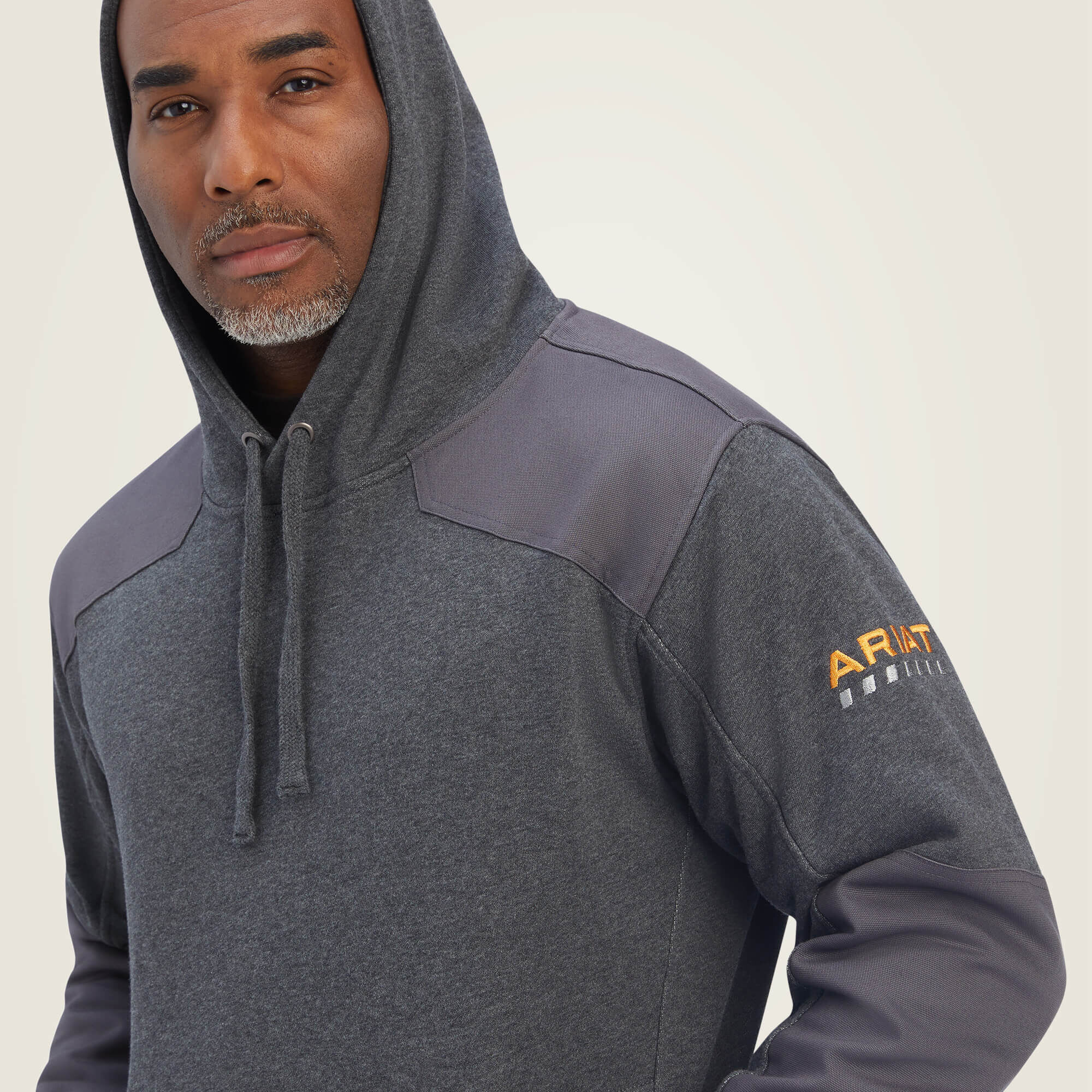 Rebar Workman DuraCanvas Hoodie Men - CHARCOAL HEATHER