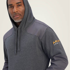 Rebar Workman DuraCanvas Hoodie Men - CHARCOAL HEATHER