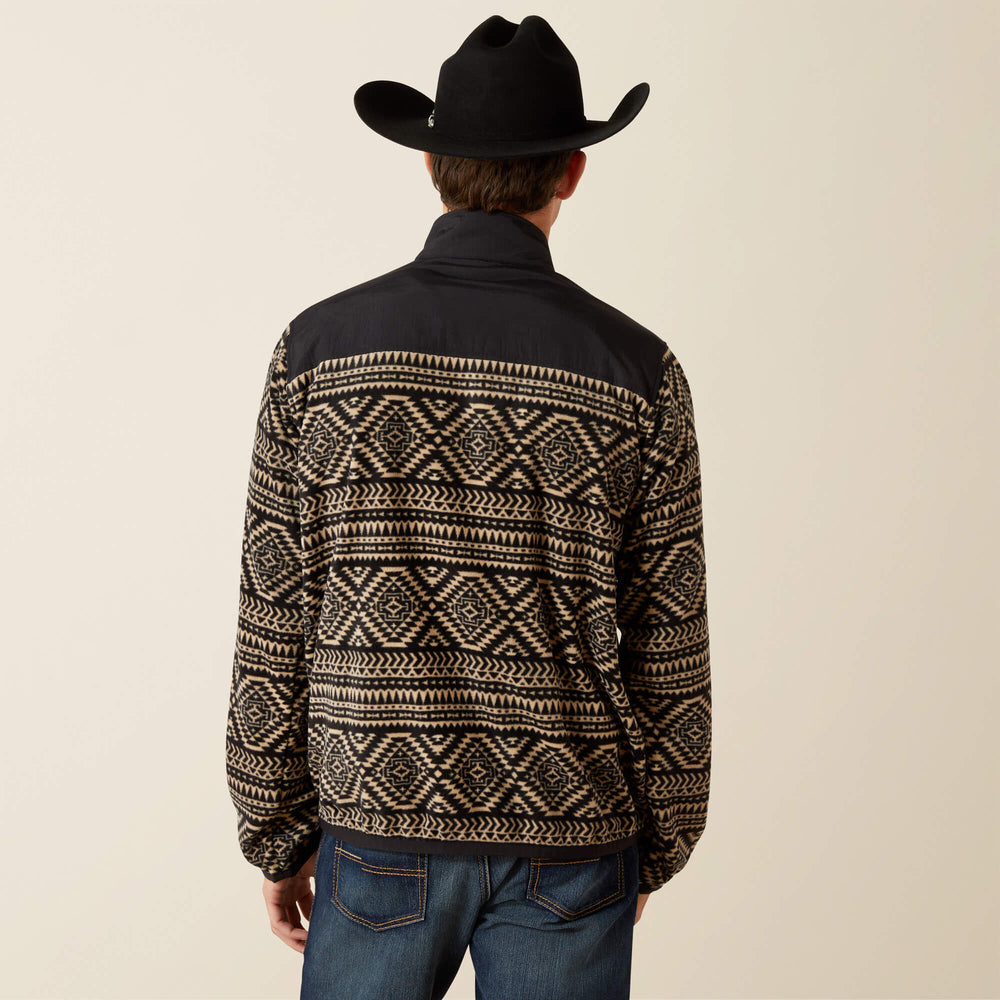 Basis Fleece Sweater Men - BLACK SOUTHWEST