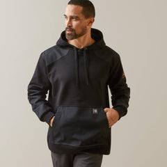 Rebar Workman DuraCanvas Hoodie Men - BLACK/BLACK