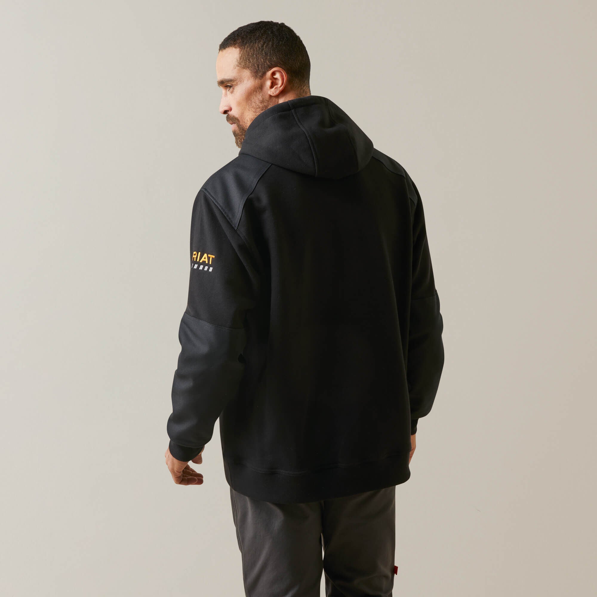 Rebar Workman DuraCanvas Hoodie Men - BLACK/BLACK
