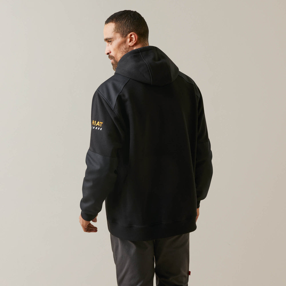 Rebar Workman DuraCanvas Hoodie Men - BLACK/BLACK