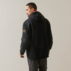 Rebar Workman DuraCanvas Hoodie Men - BLACK/BLACK