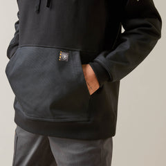 Rebar Workman DuraCanvas Hoodie Men - BLACK/BLACK