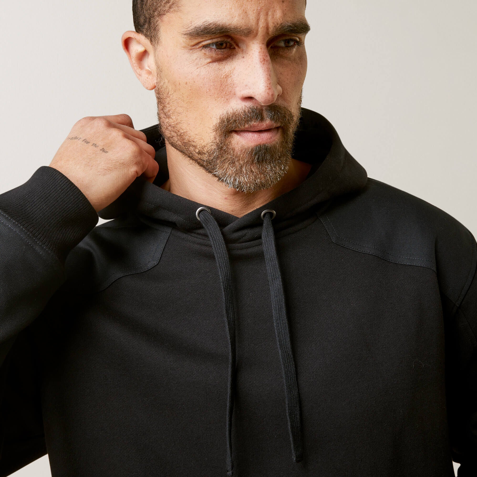 Rebar Workman DuraCanvas Hoodie Men - BLACK/BLACK