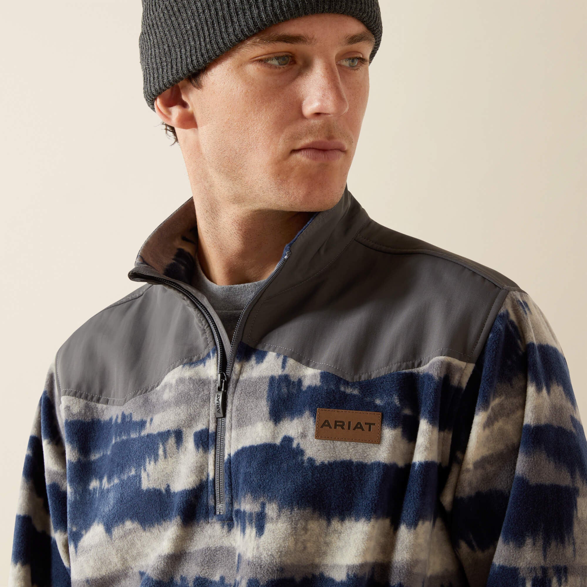 Basis Fleece Sweater Men - GREY