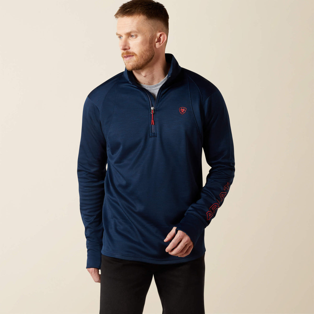 Team EQ 1/2 Zip Pullover Men - NAVY