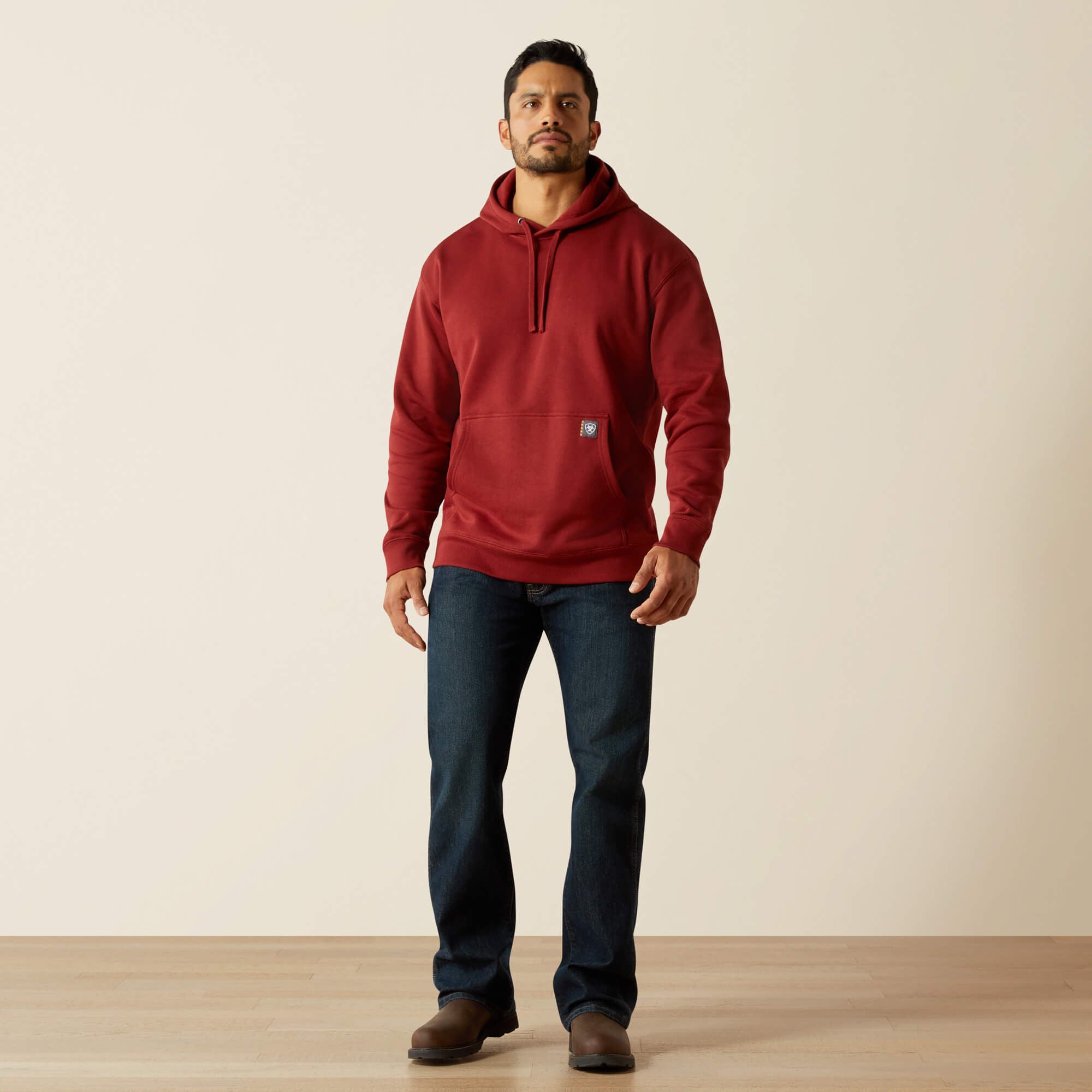 Rebar Workman Brickyard Hoodie Men - RUSSET BROWN