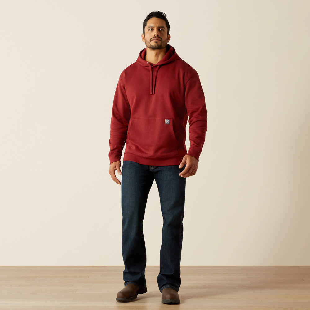 Rebar Workman Brickyard Hoodie Men - RUSSET BROWN