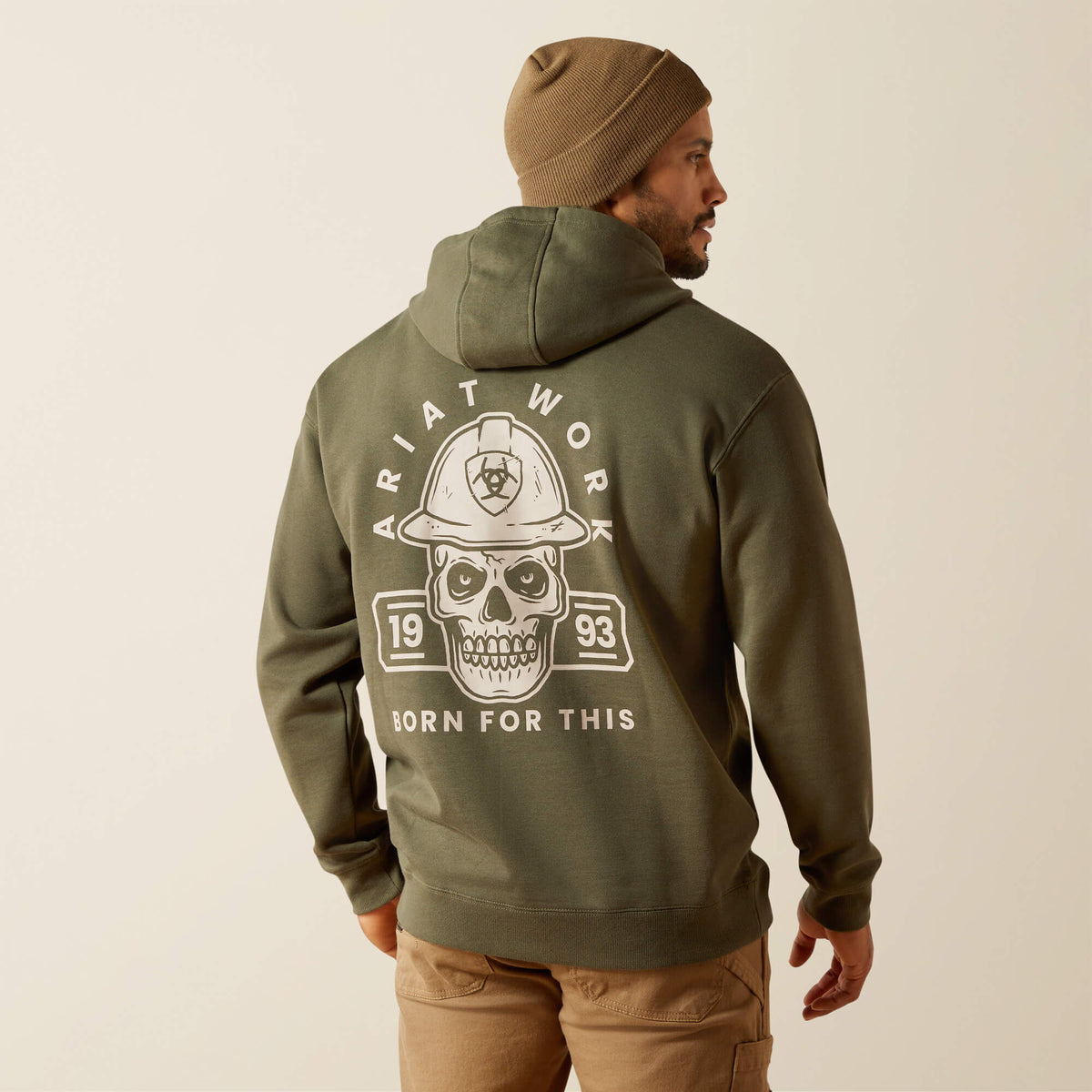 Rebar Workman Hardhead Hoodie Men - GRAPE LEAF