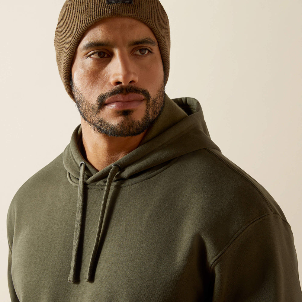 Rebar Workman Hardhead Hoodie Men - GRAPE LEAF