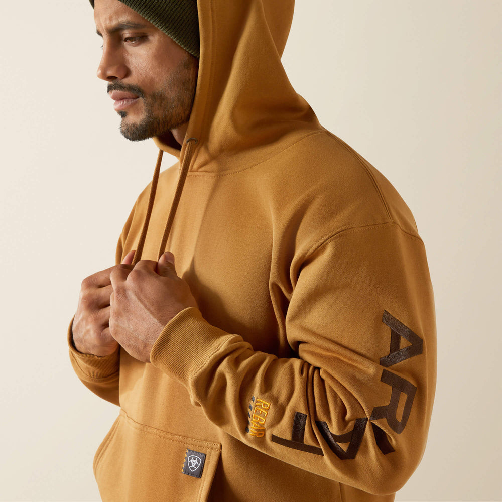 Rebar Graphic Hoodie Men - DIJON/MOLE