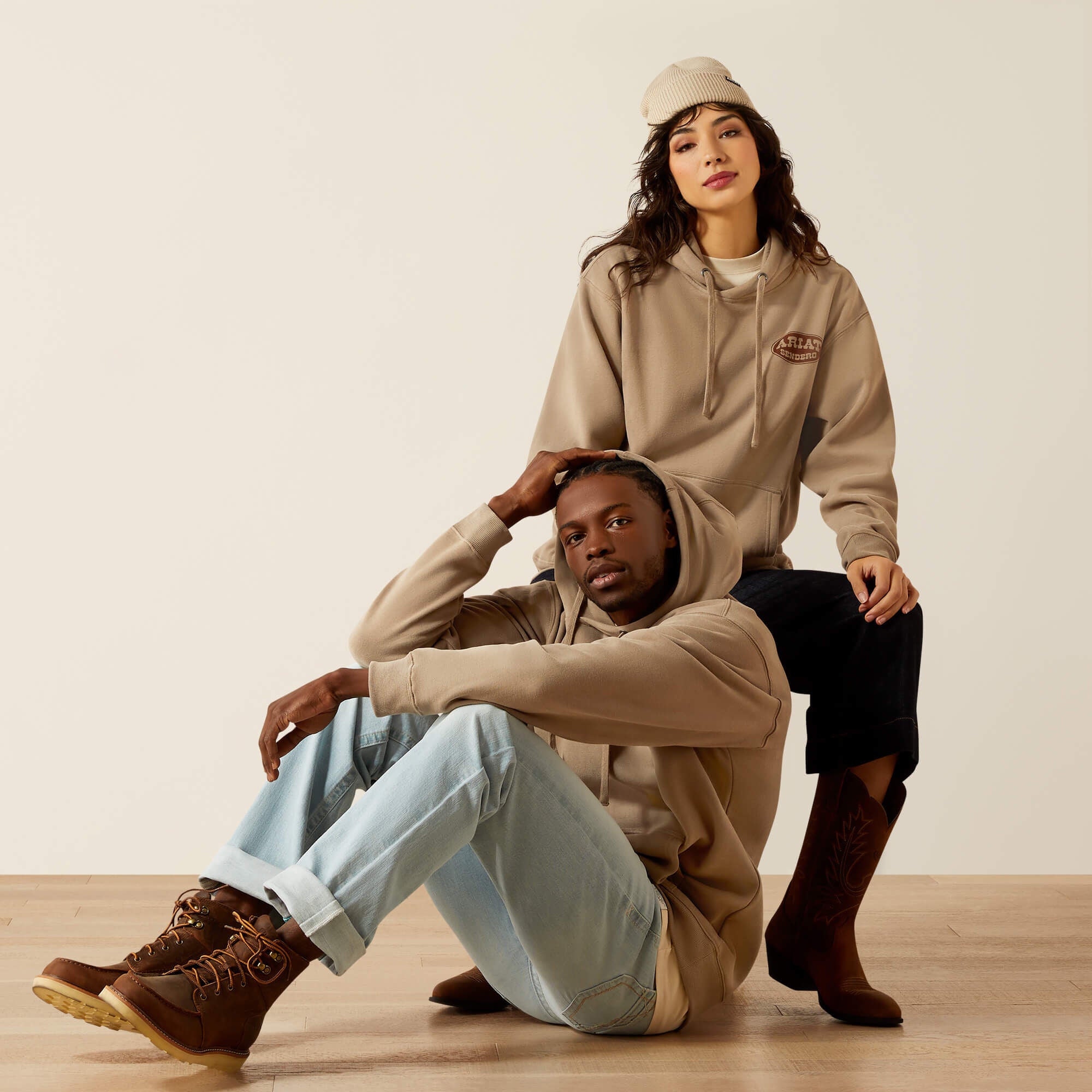 Sendero Slow Horses Hoodie Men - BRINDLE