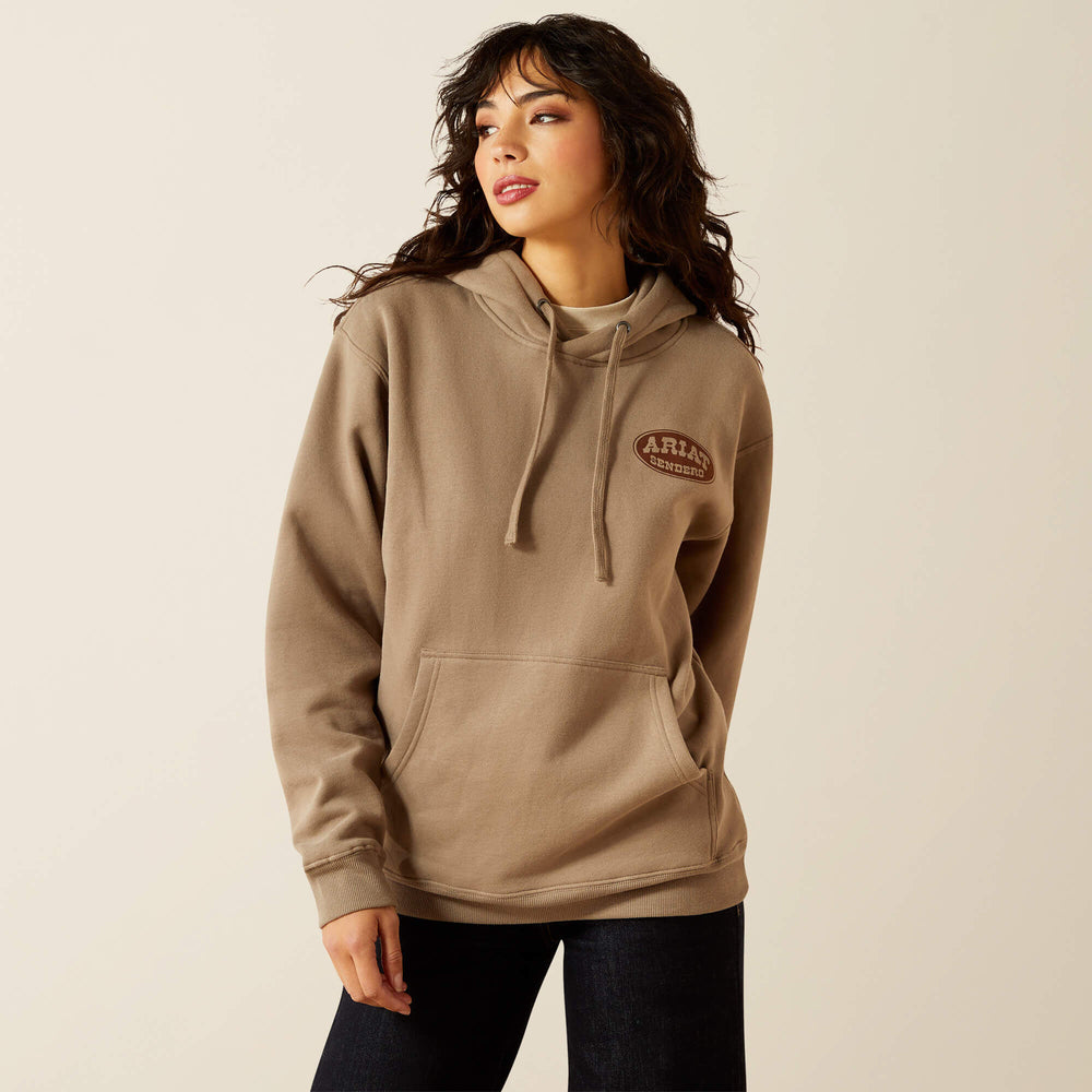 Sendero Slow Horses Hoodie Men - BRINDLE