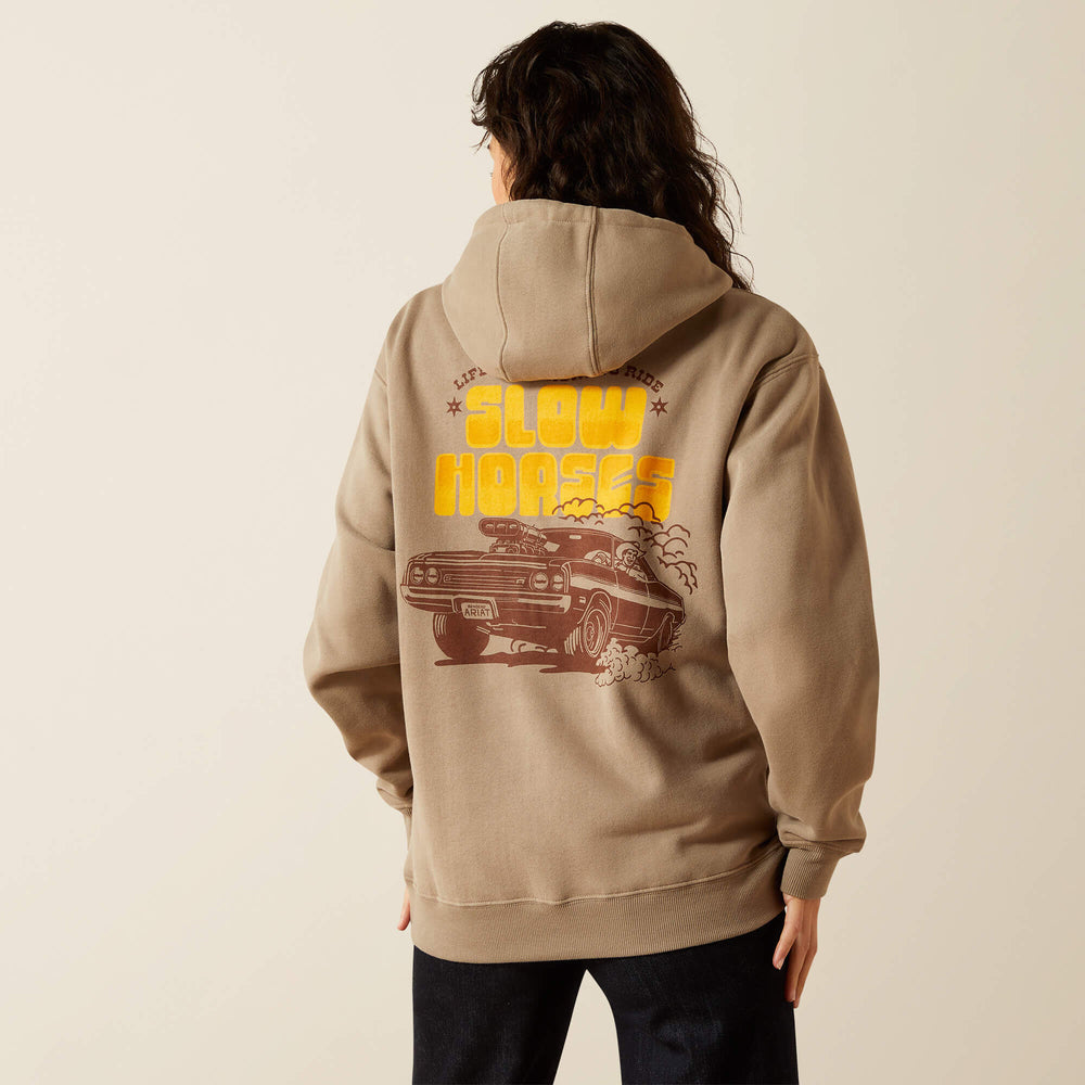 Sendero Slow Horses Hoodie Men - BRINDLE