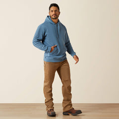 Rebar Graphic Hoodie Men - BLUESTONE/MONUMENT