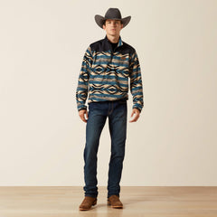 Basis Fleece Sweater Men - TEAL SOUTHWEST