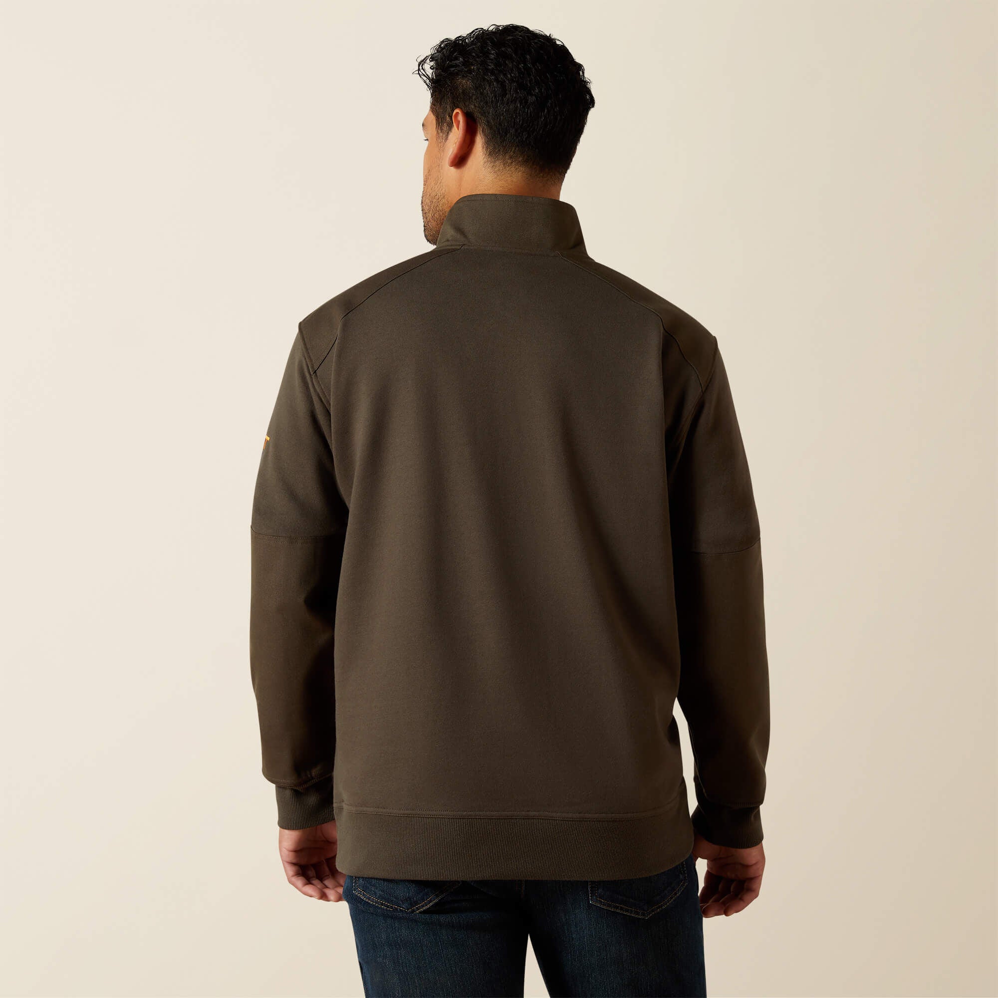 Rebar Workman Duracanvas 1/4 Zip Sweatshirt Men - EARTH