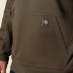 Rebar Workman Duracanvas 1/4 Zip Sweatshirt Men - EARTH