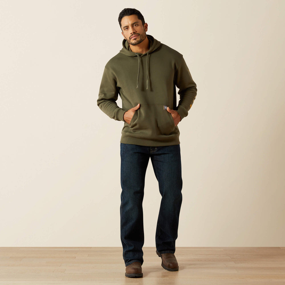 Rebar Graphic Hoodie Men - GRAPE LEAF/DRIED HERB