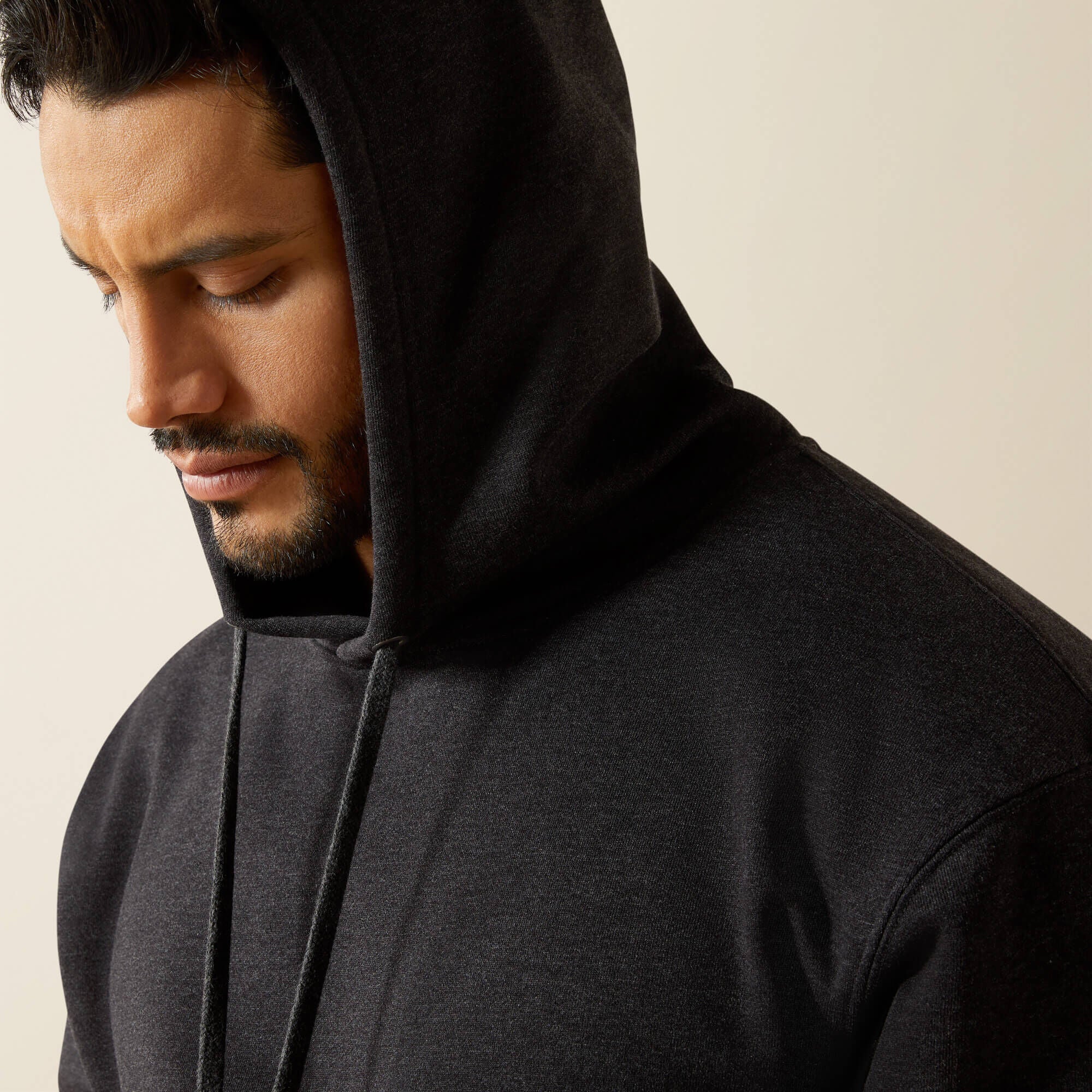Rebar Workman Bolt Hoodie Men - CHARCOAL HEATHER