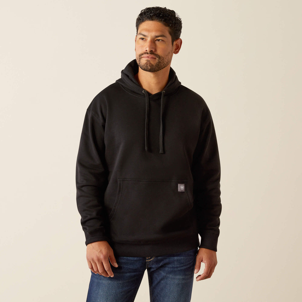 Rebar Workman Brickyard Hoodie Men - BLACK
