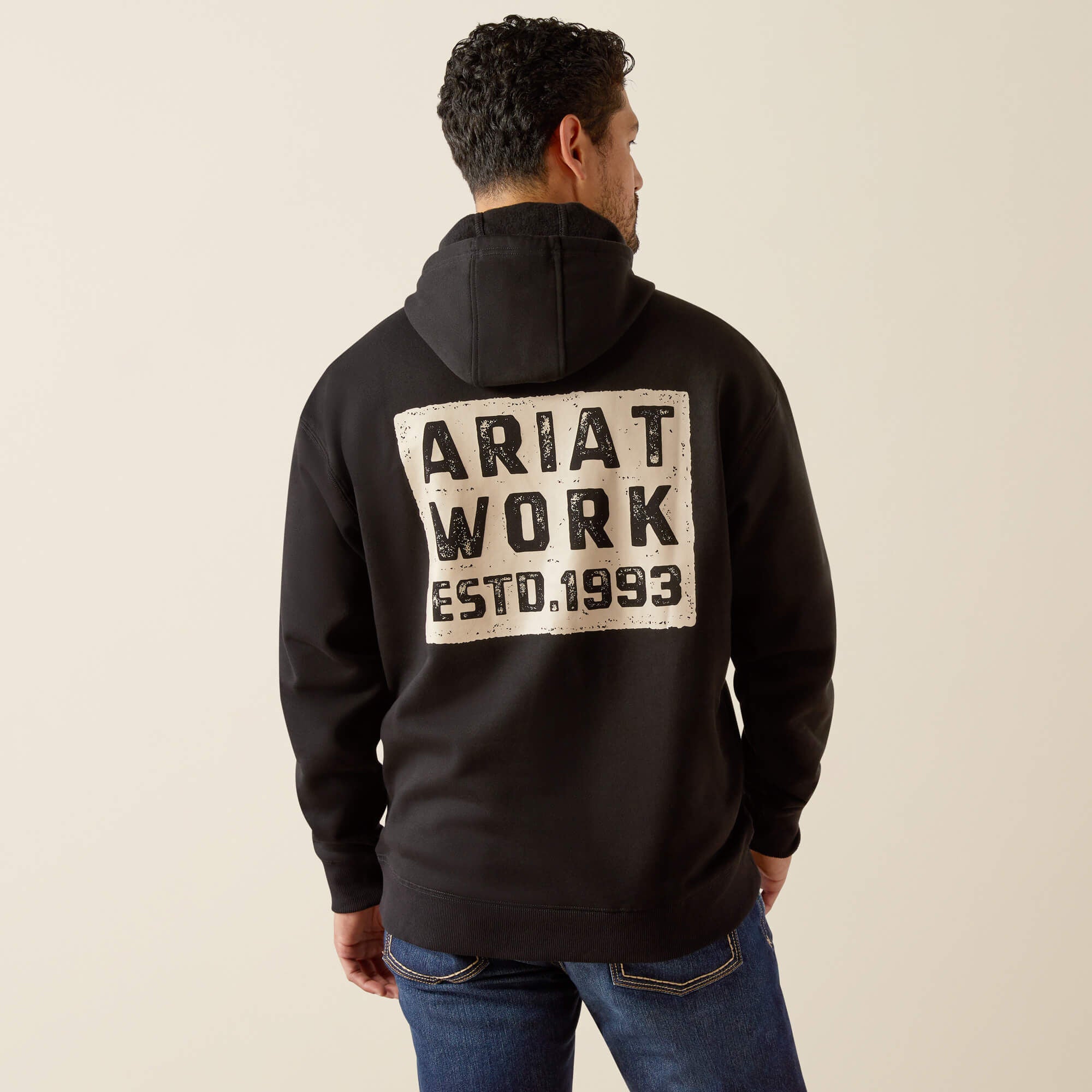 Rebar Workman Brickyard Hoodie Men - BLACK