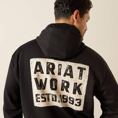 Rebar Workman Brickyard Hoodie Men - BLACK
