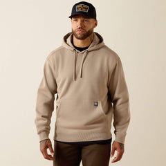 Rebar Lightweight Workhog Hoodie Men - GREIGE