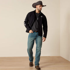 New Team Softshell Jacket Men - BLACK