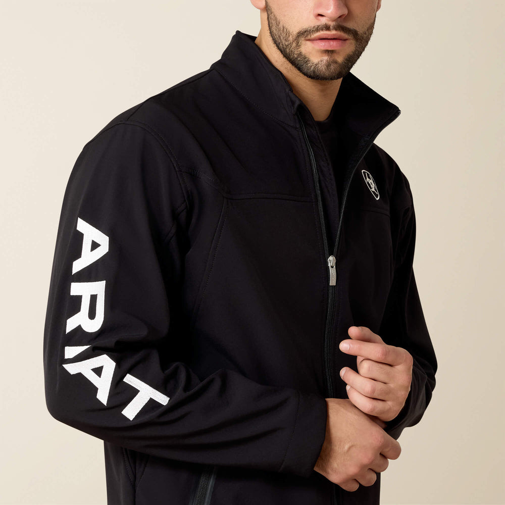 New Team Softshell Jacket Men - BLACK