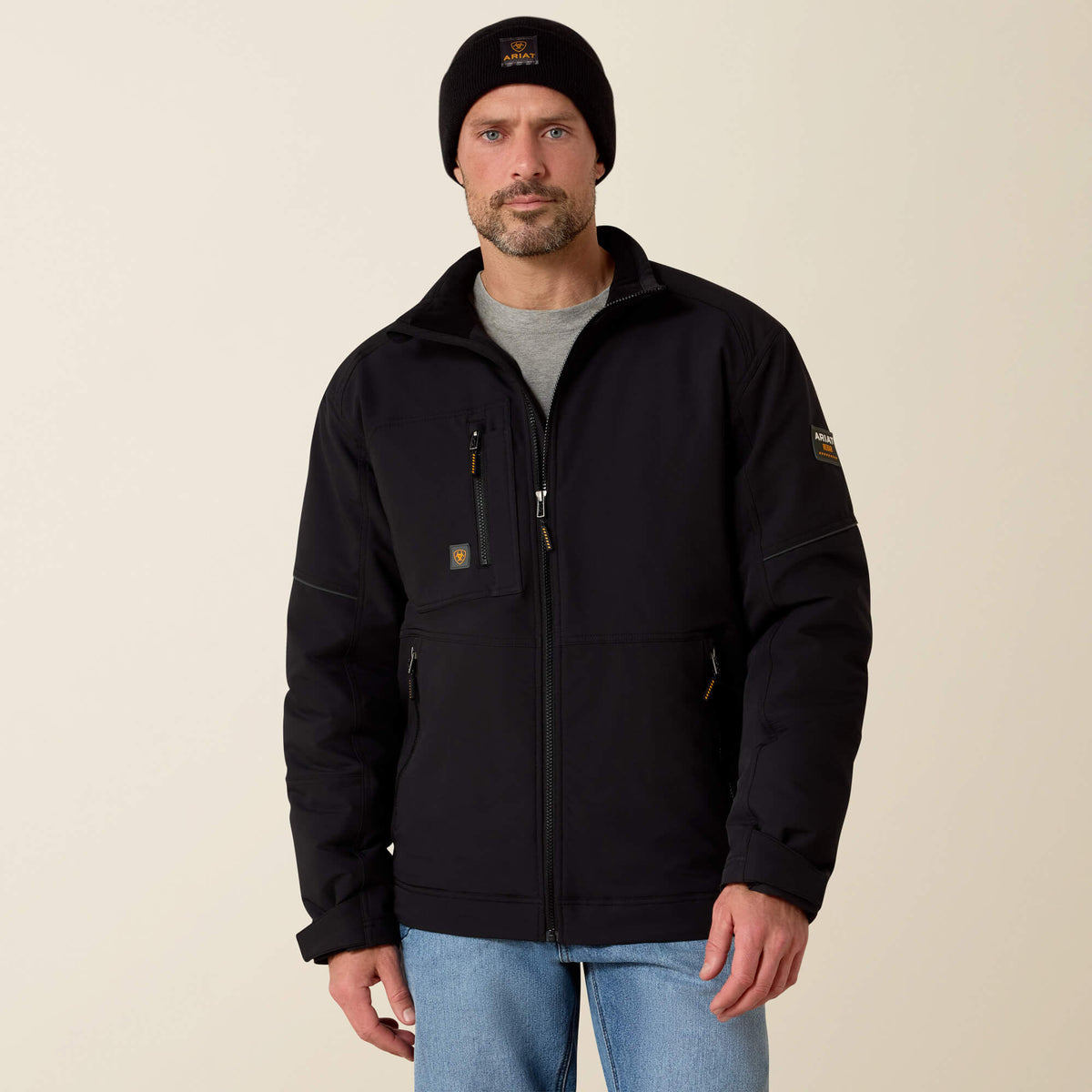 Rebar DriTEK DuraStretch Insulated Jacket Men - BLACK