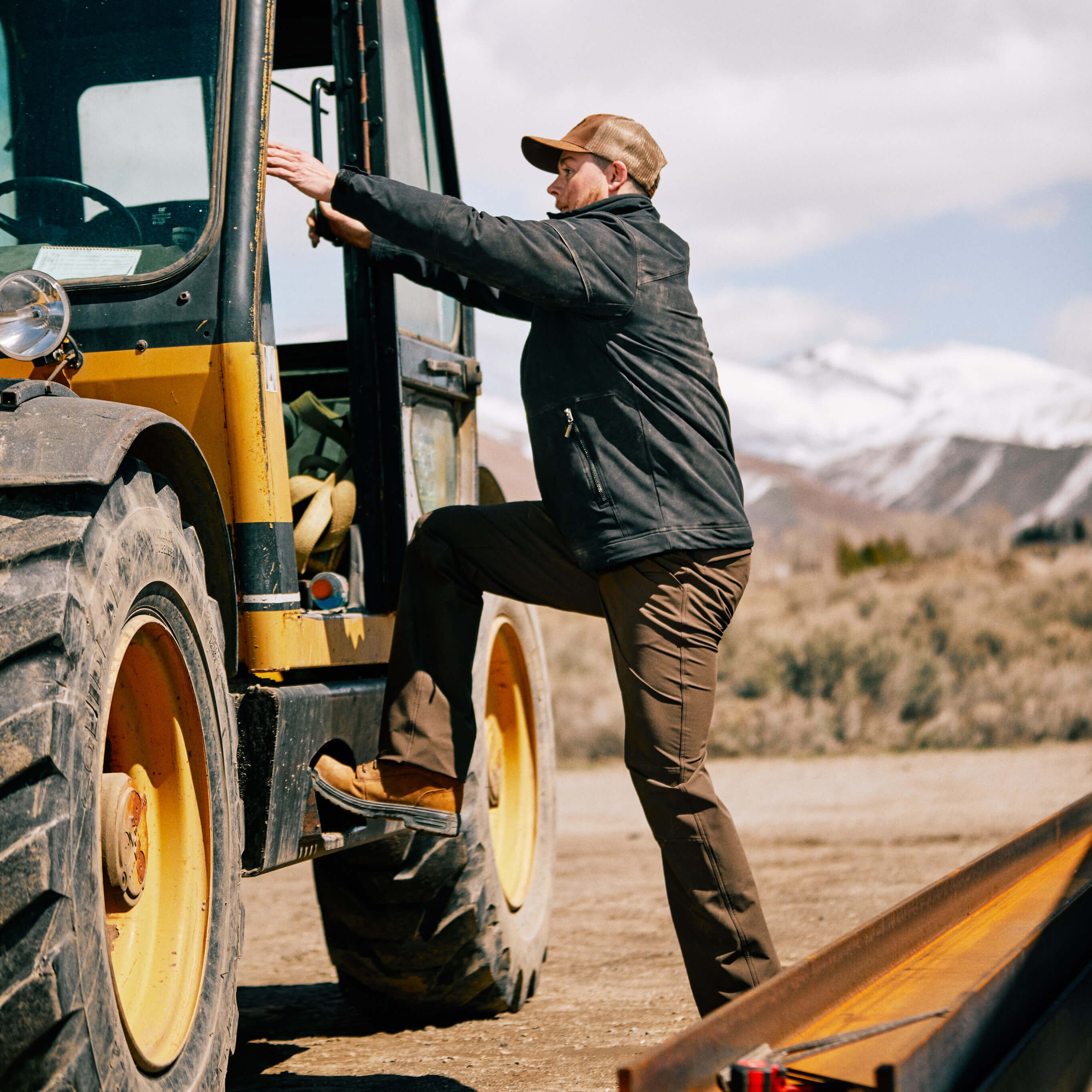 Rebar DriTEK DuraStretch Insulated Jacket Men - BLACK