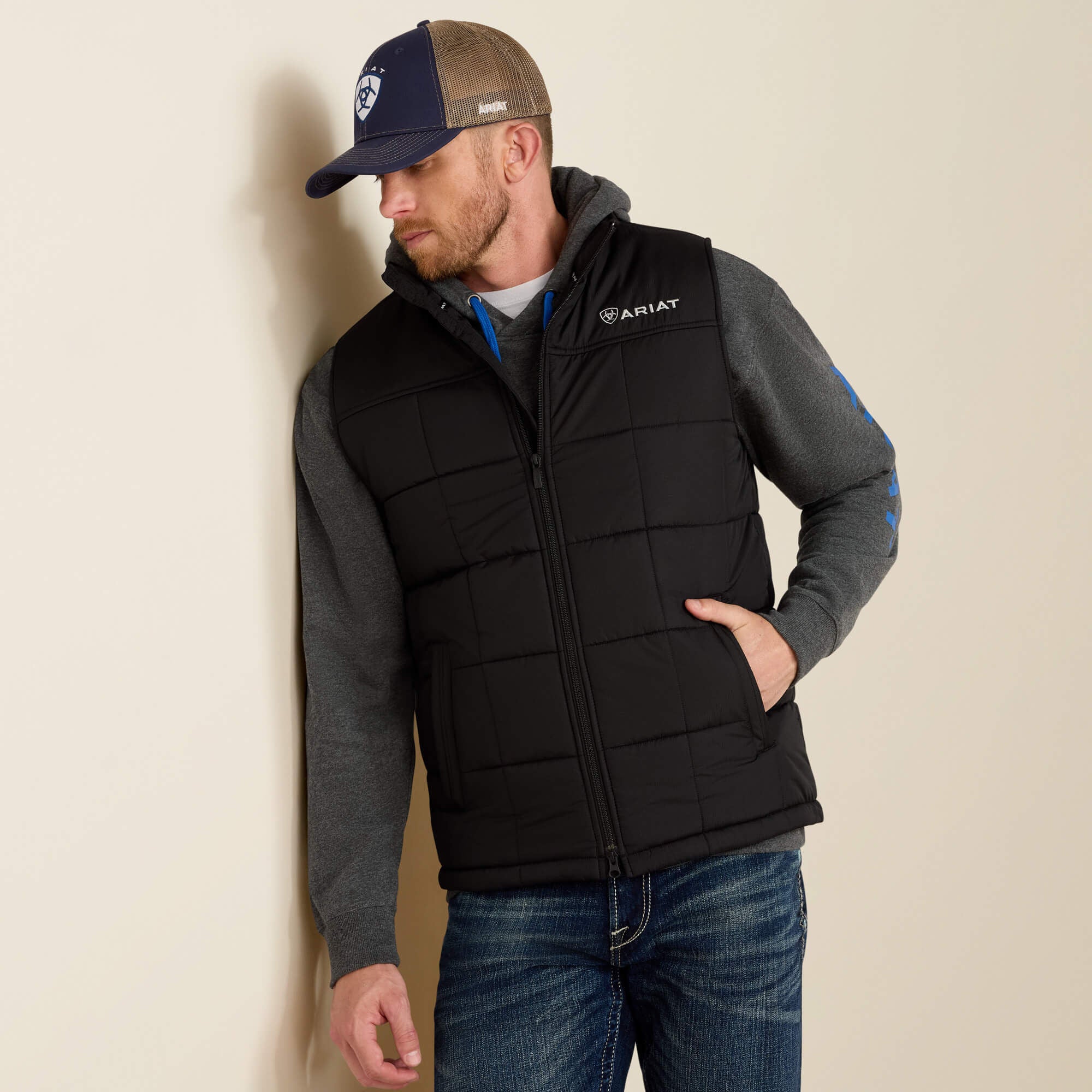 Crius Insulated Vest Men - BLACK