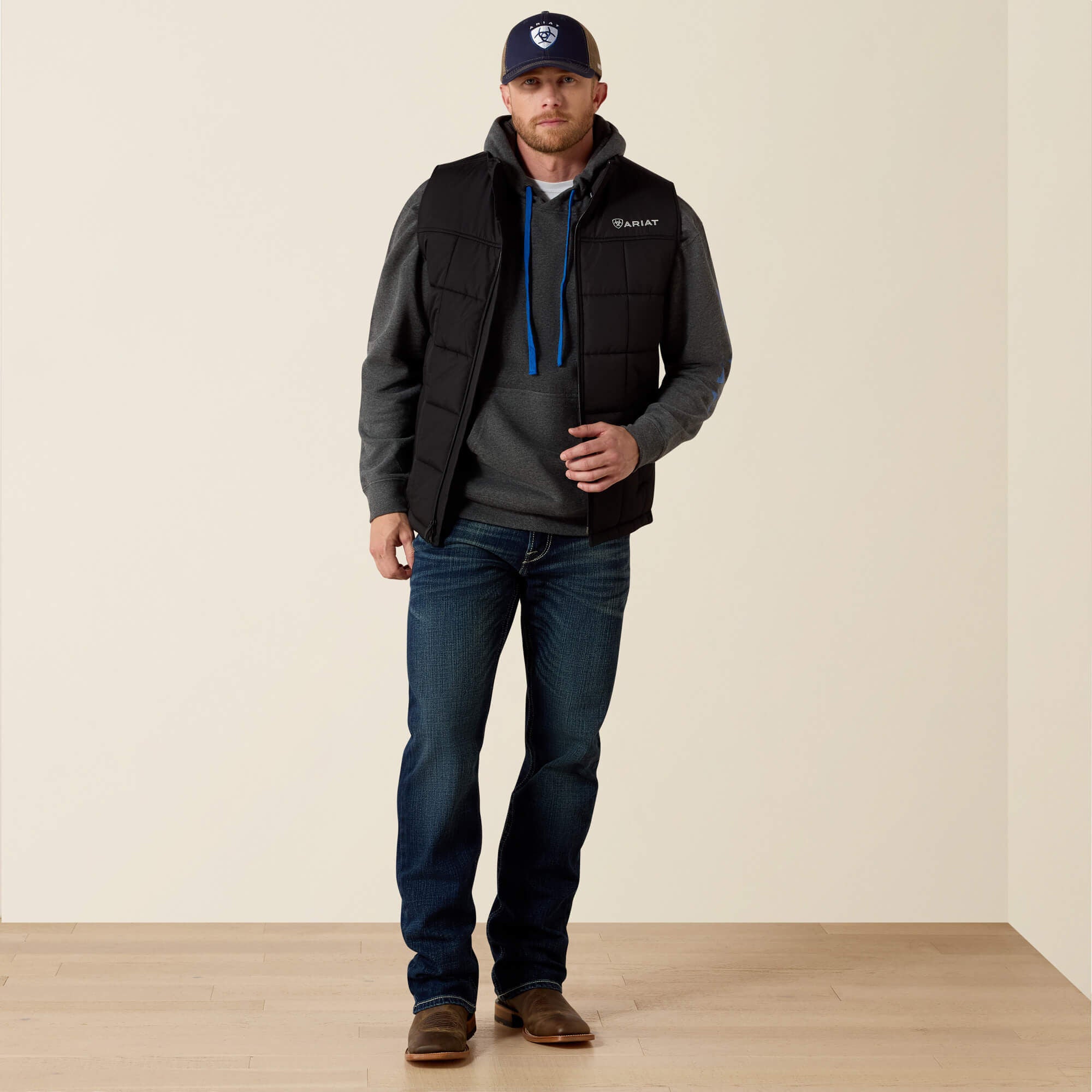 Crius Insulated Vest Men - BLACK