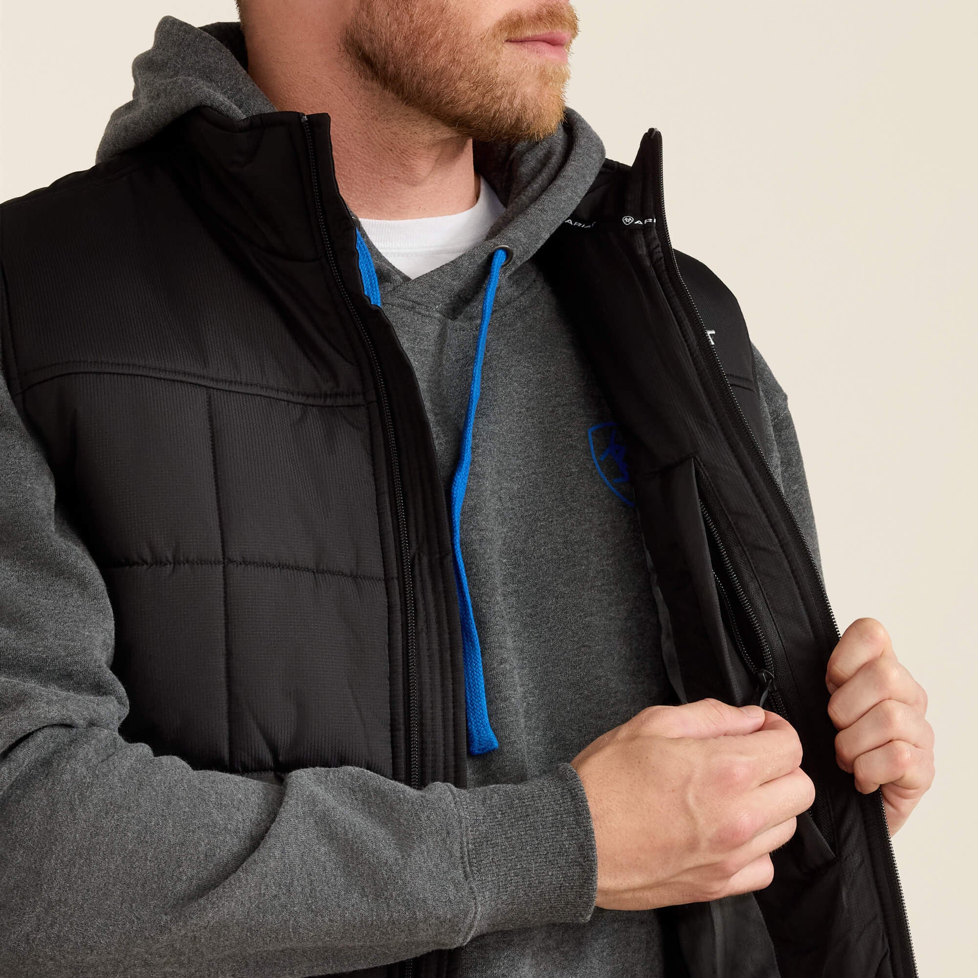 Crius Insulated Vest Men - BLACK