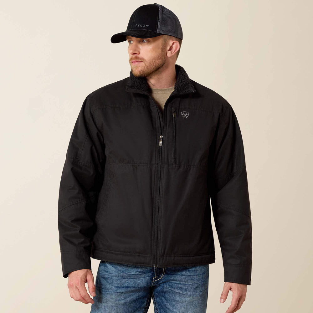 Grizzly Canvas Jacket Men - BLACK