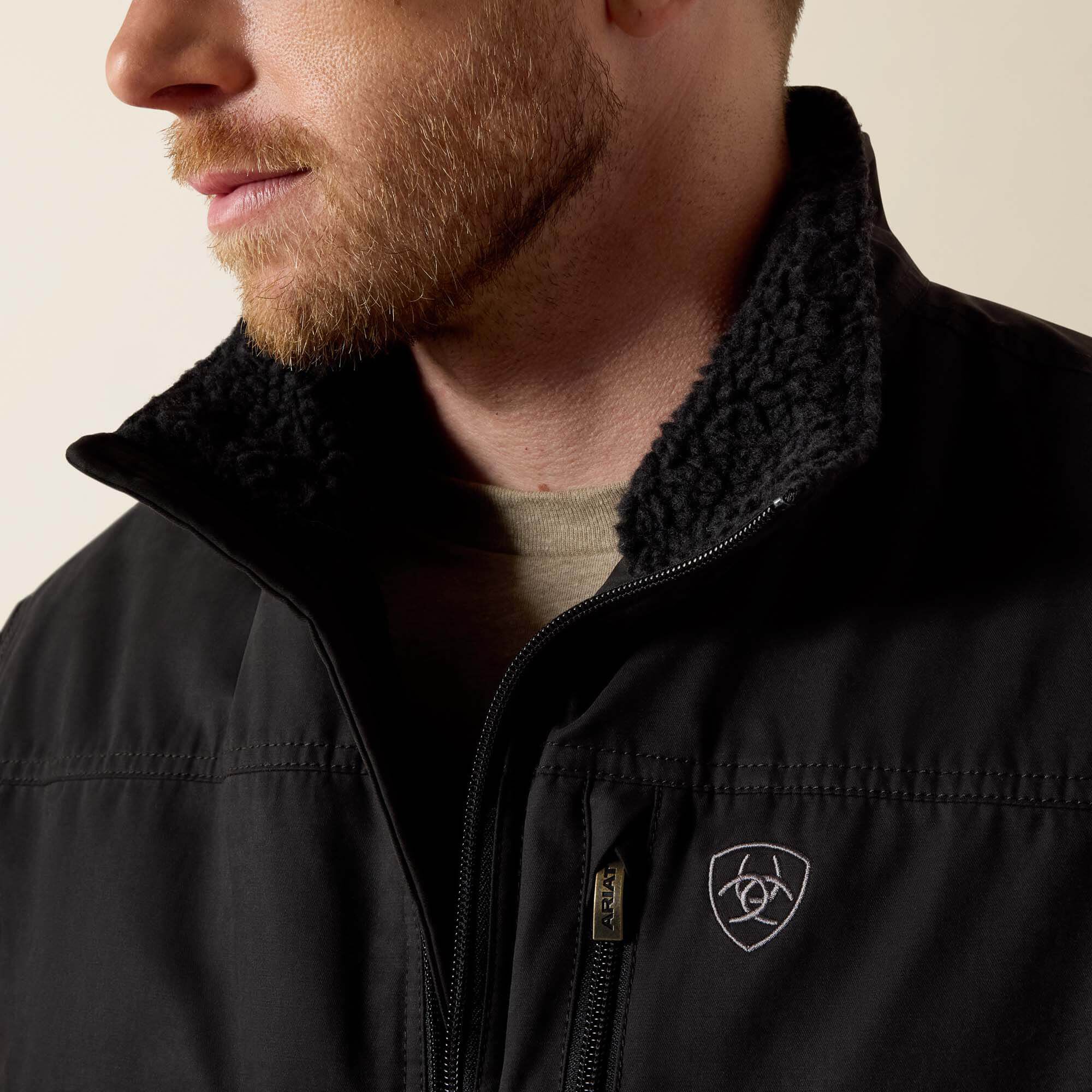 Grizzly Canvas Jacket Men - BLACK