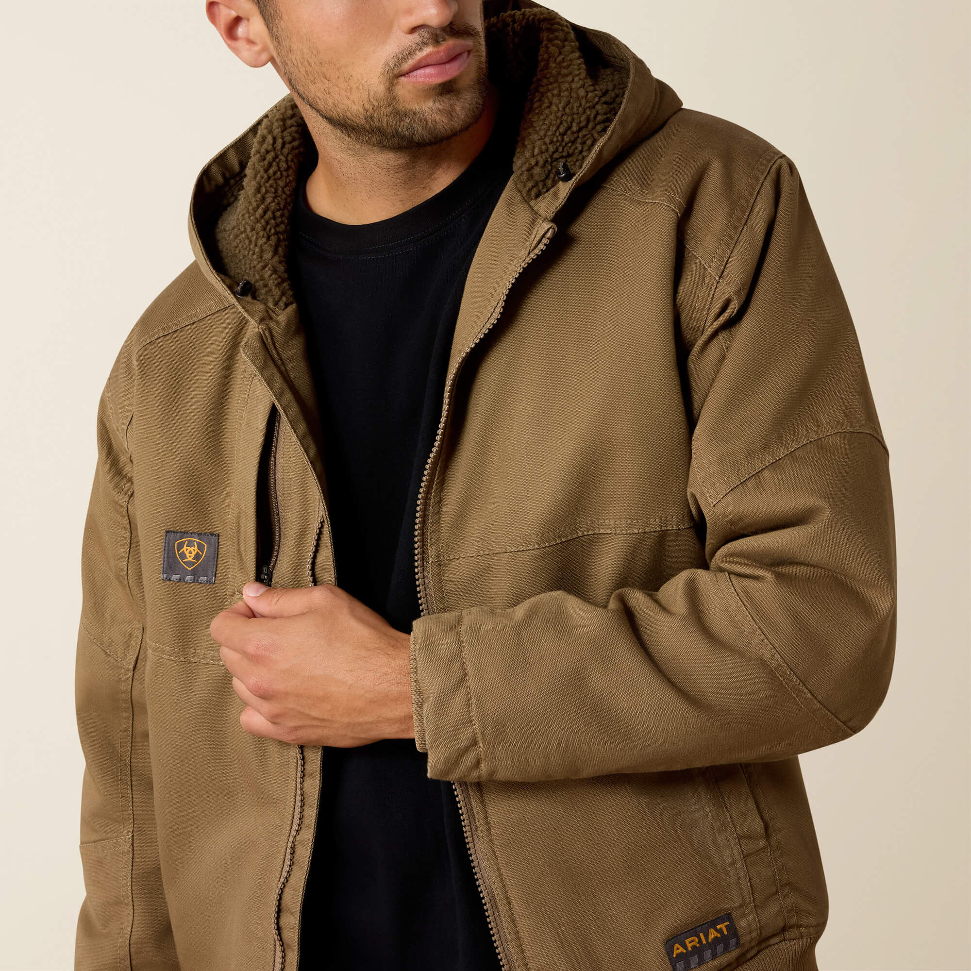 Rebar DuraCanvas Jacket Men - FIELD KHAKI