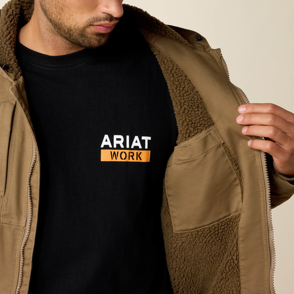 Rebar DuraCanvas Jacket Men - FIELD KHAKI