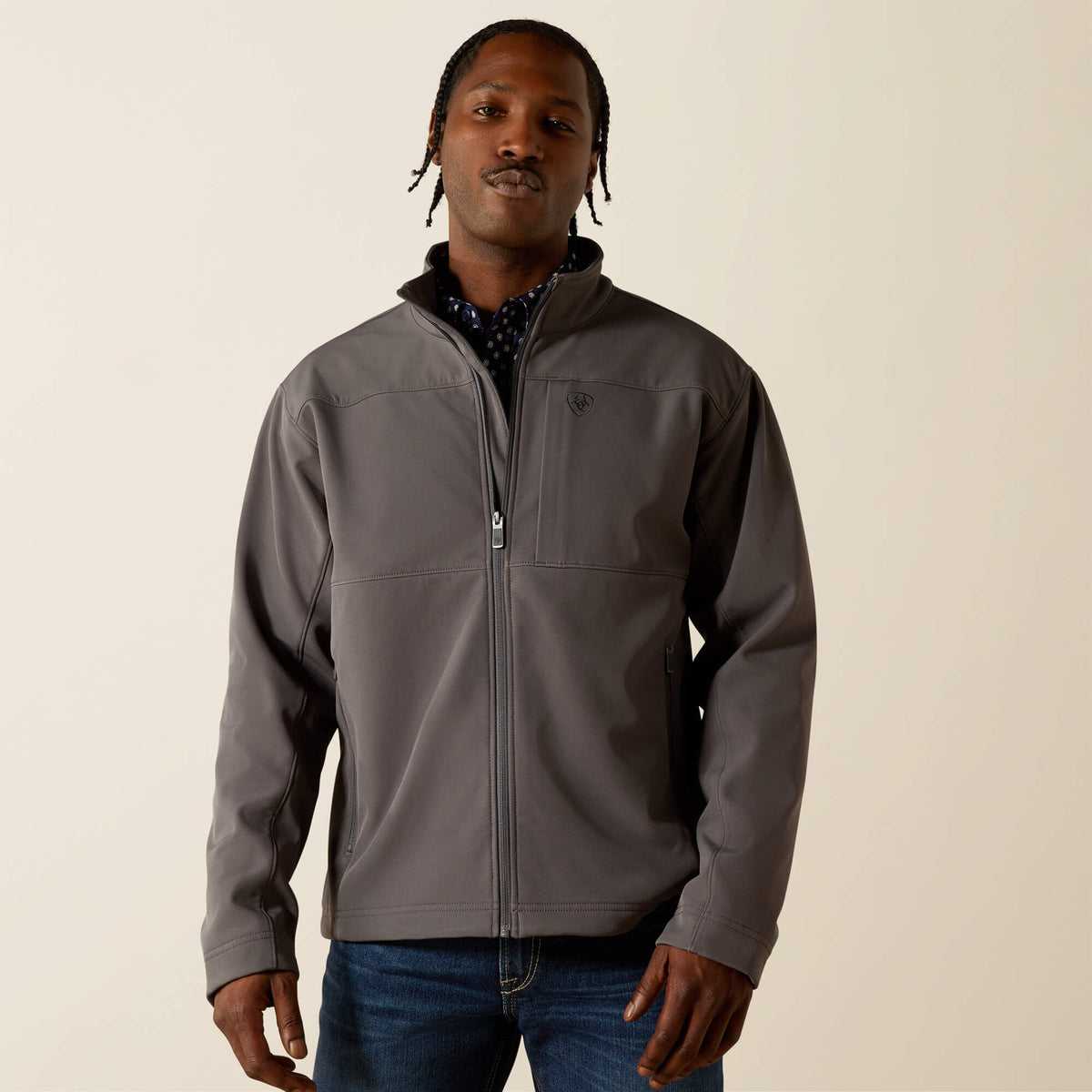 Vernon Softshell Jacket Men - GREY