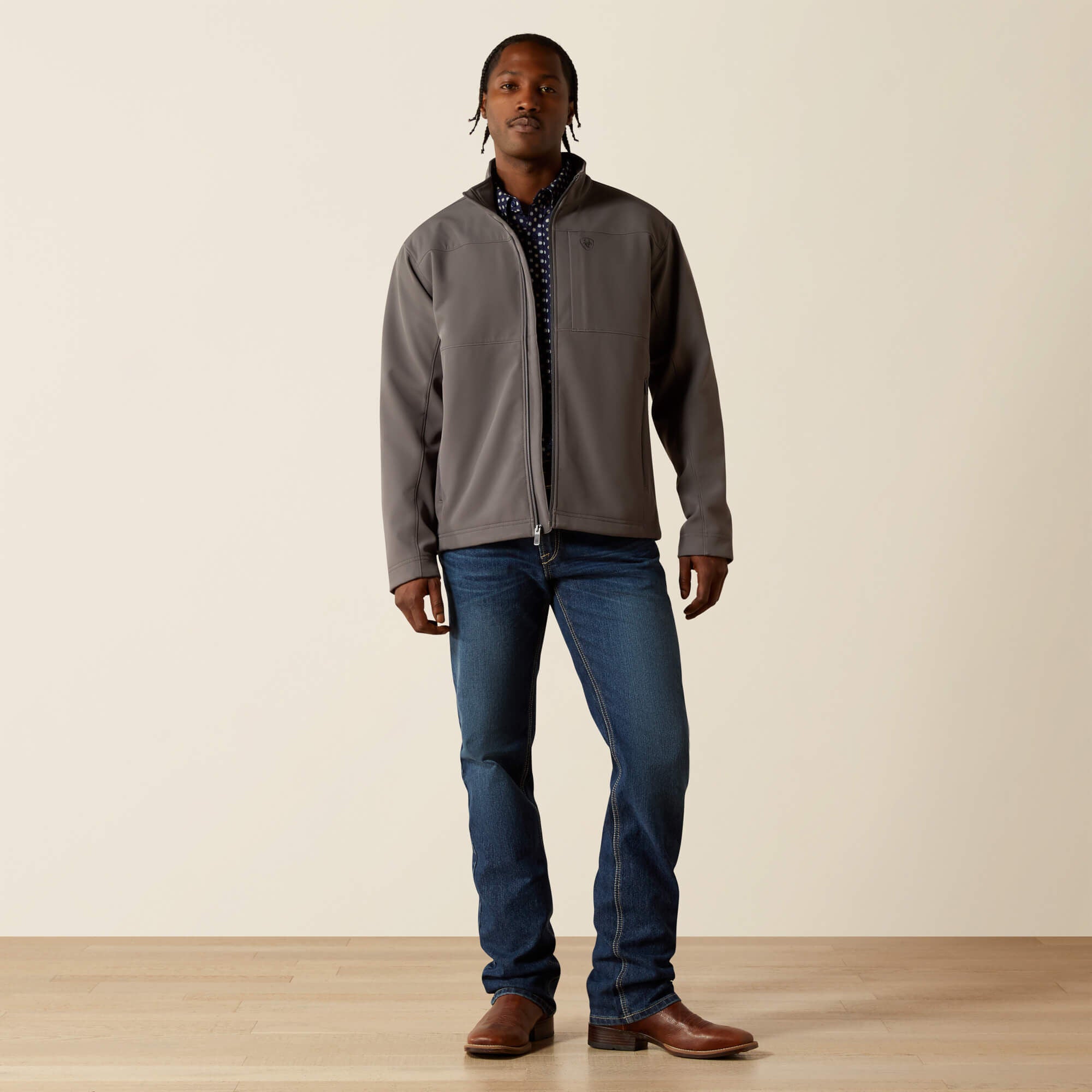 Vernon Softshell Jacket Men - GREY