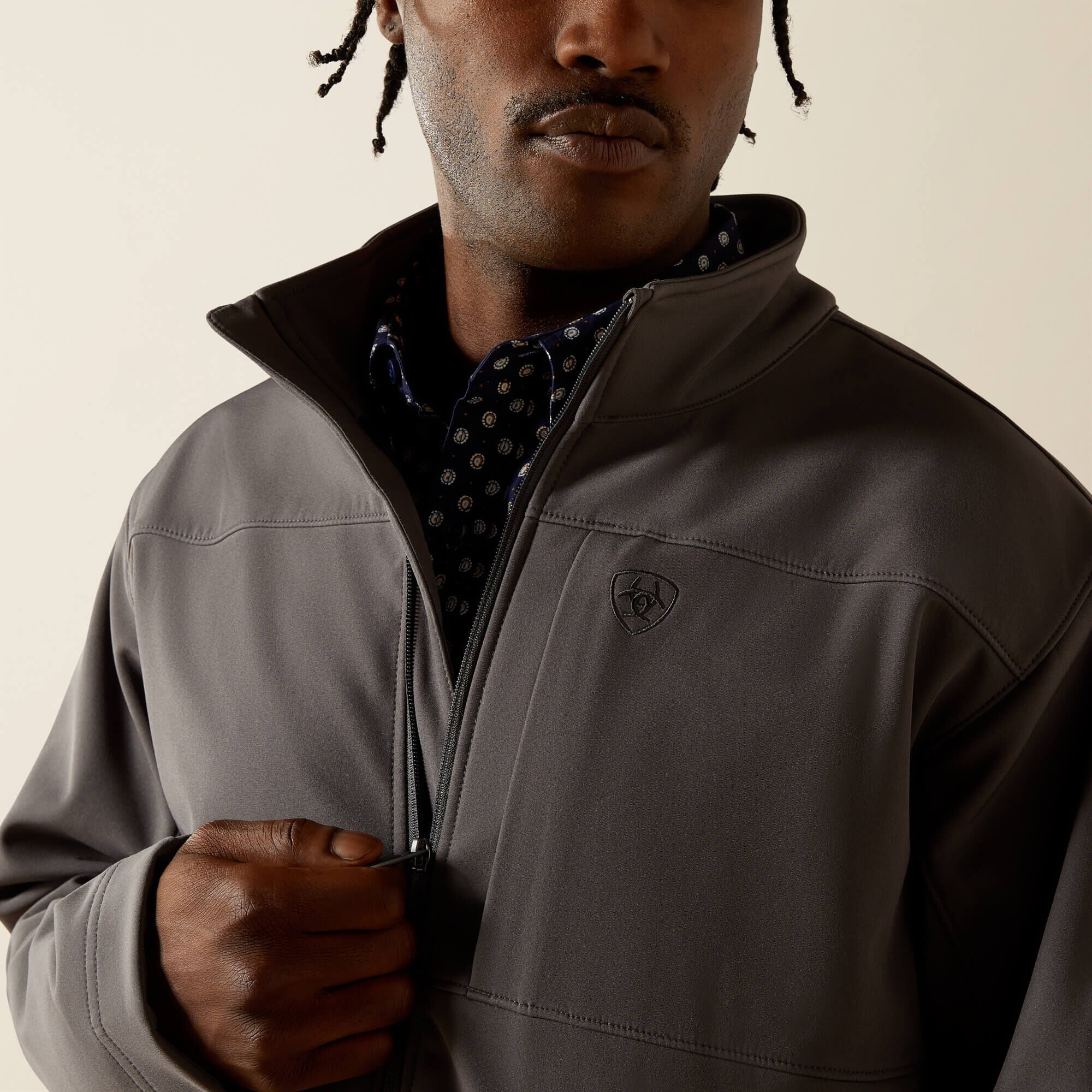 Vernon Softshell Jacket Men - GREY